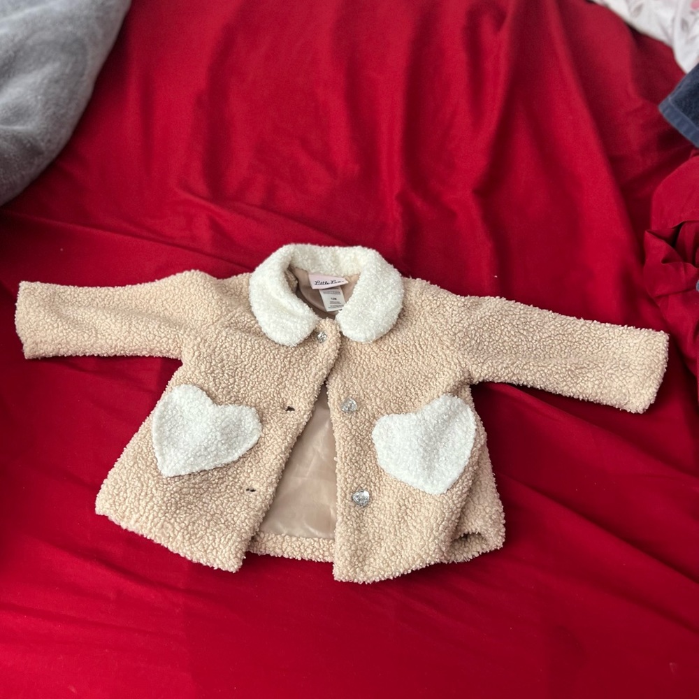 Super cute fur coat  for 9 - 12 months